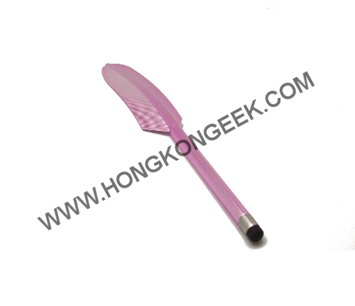 STYLET PLUME COLORE POUR ECRAN CAPACITIF